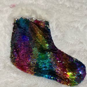Justice Sequins Christmas Stocking